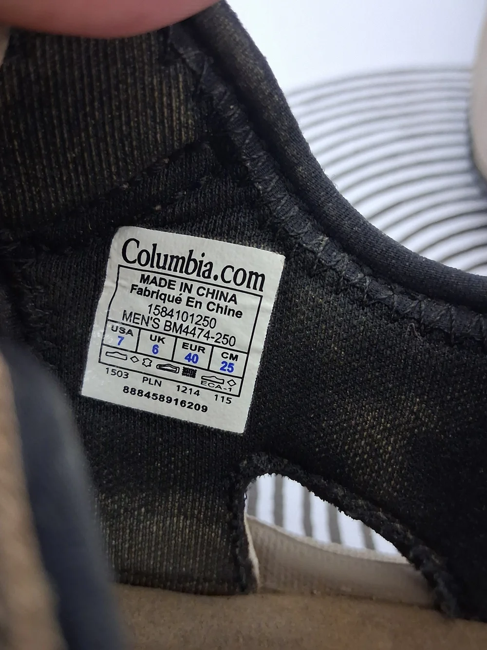 Columbia Sportswear Techlite Mens 7 Brown Tan Strappy Hiking Comfort Sandals